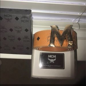 Authentic MCM BELT